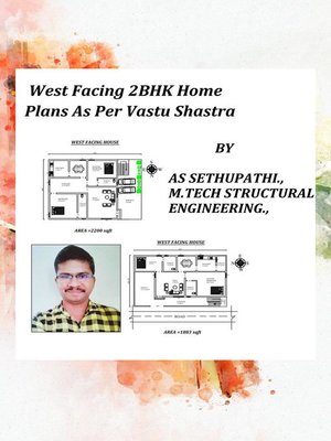 cover image of West Facing 2BHK Home Plans As Per Vastu Shastra